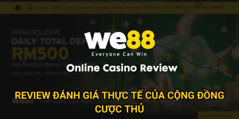 Trang chủ 20 Review đánh giá thực tế của cộng đồng cược thủ